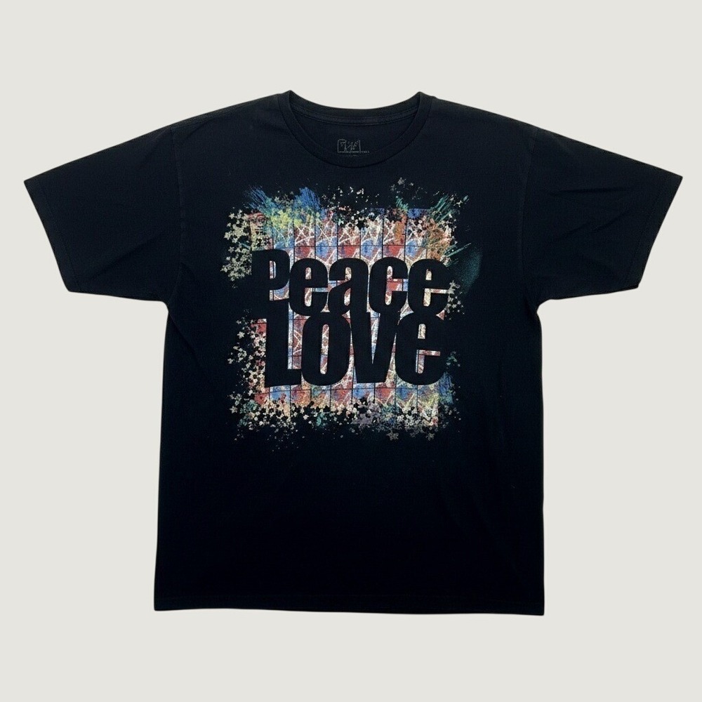 Hard Rock Cafe Ringo Starr Peace Love T-Shirt Blackβ L